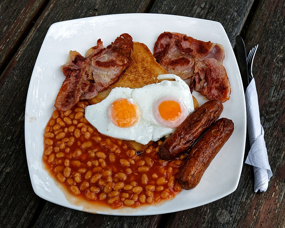 A full English breakfast