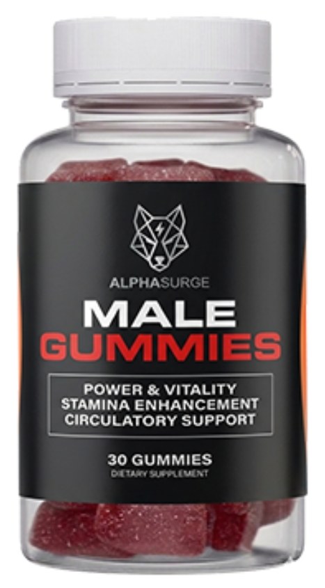 Alpha Surge Male Gummies packaging