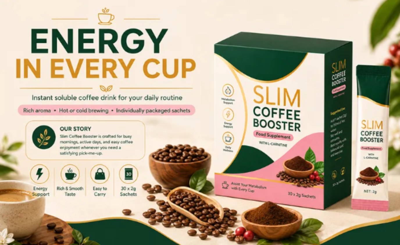 Slim Coffee Booster packaging