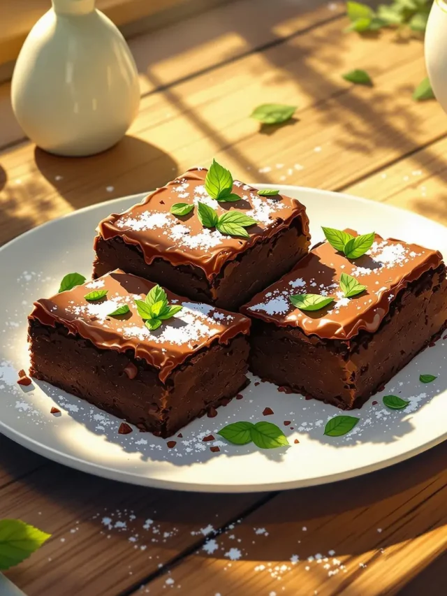 Chocolate Mint Brownies