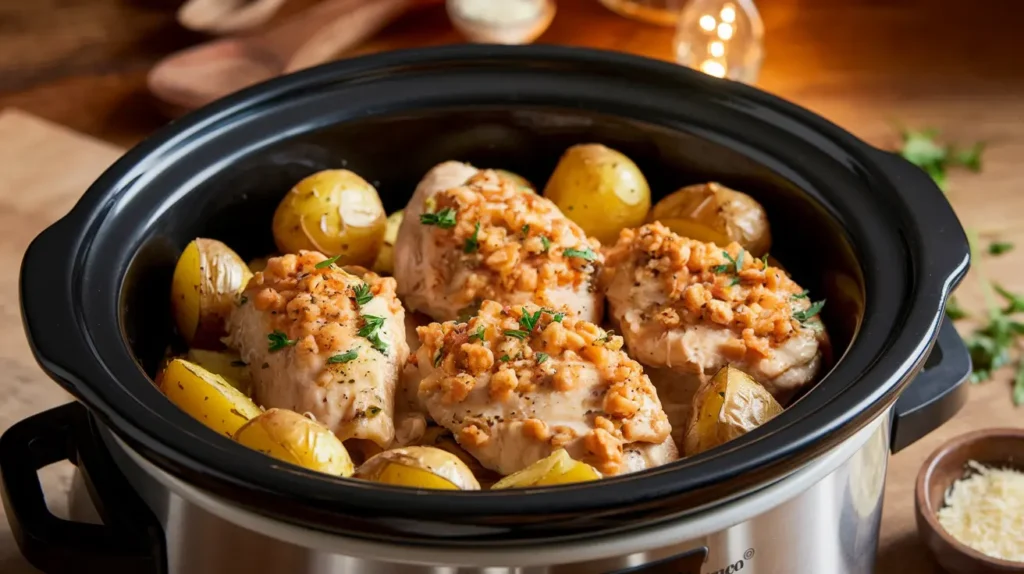 Slow Cooker Parmesan
