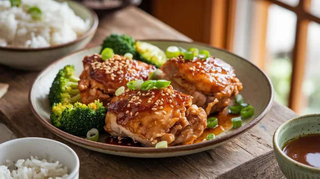 Garlic Chicken Thighs