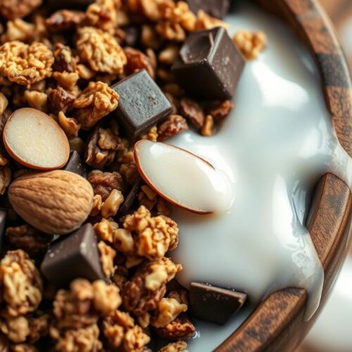 Chocolate Almond Butter Granola