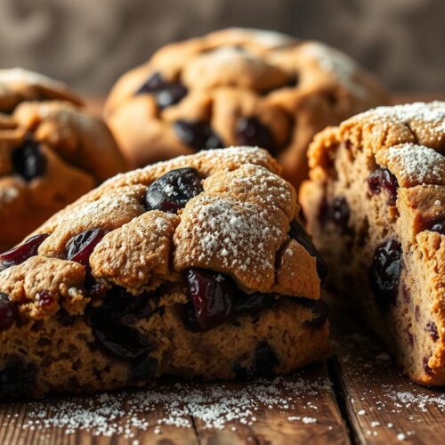 Chocolate Cherry Scones