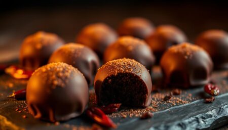 Chocolate Chili Truffles