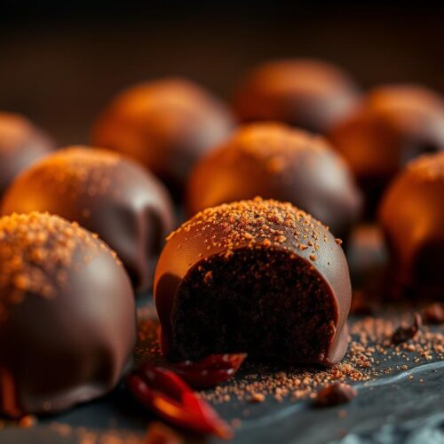 Chocolate Chili Truffles