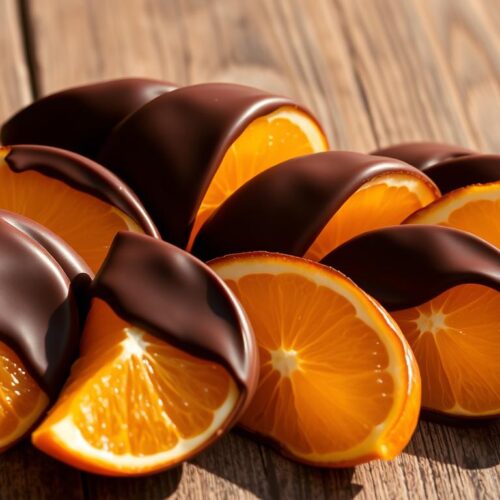 Chocolate-Dipped Orange Slices