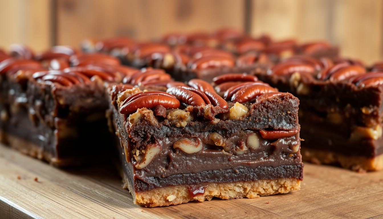 Chocolate Pecan Pie Bars