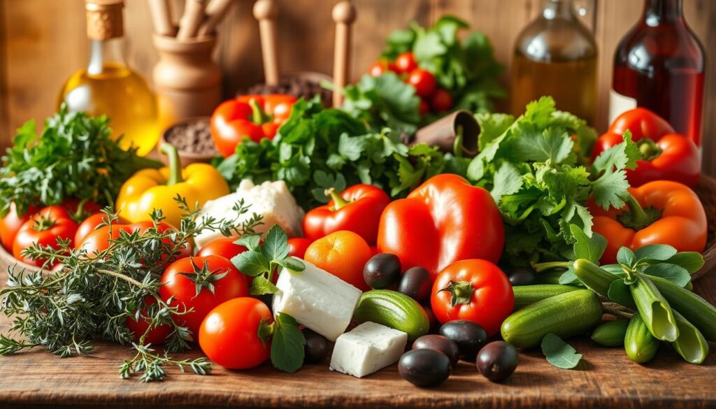 Healthy Mediterranean Ingredients