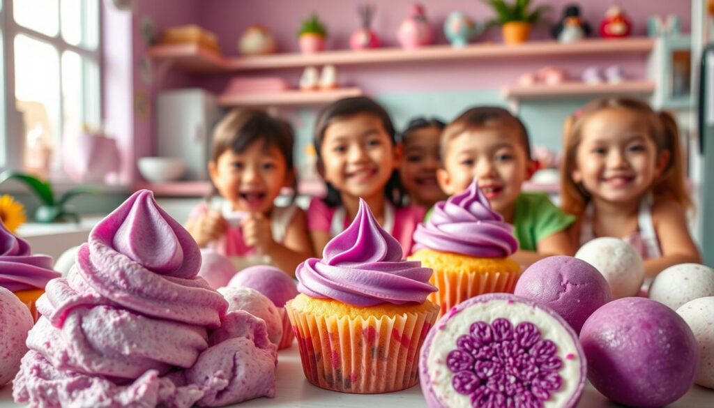 Kid-friendly Ube Desserts Kid-friendly Ube Desserts