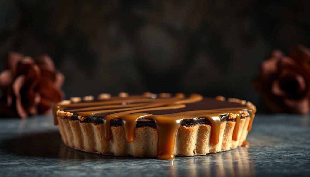 Salted Caramel Chocolate Tart