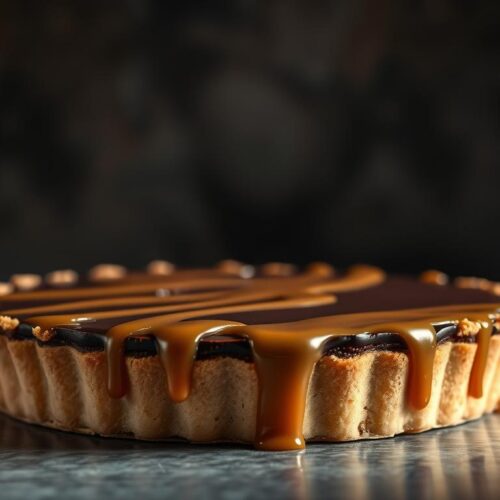 Salted Caramel Chocolate Tart