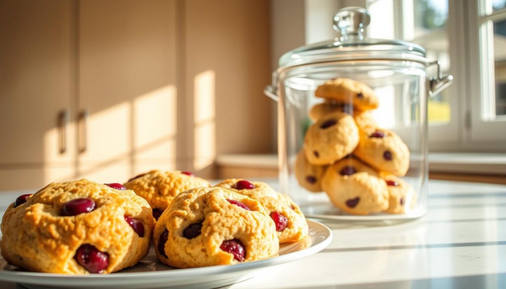 best chocolate cherry scones storage methods