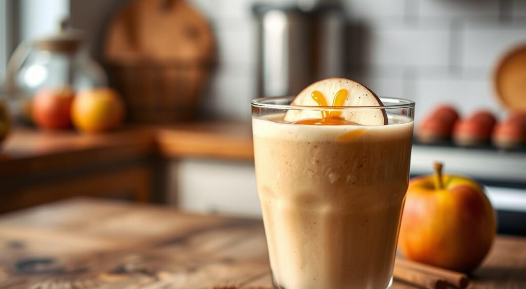 caramel apple smoothie