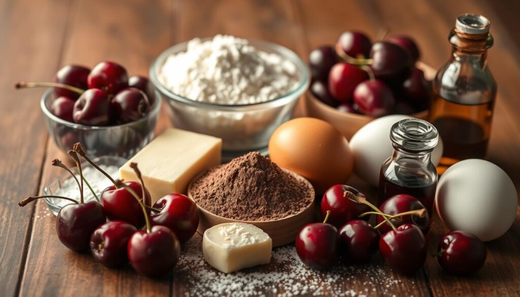 chocolate cherry scones ingredients