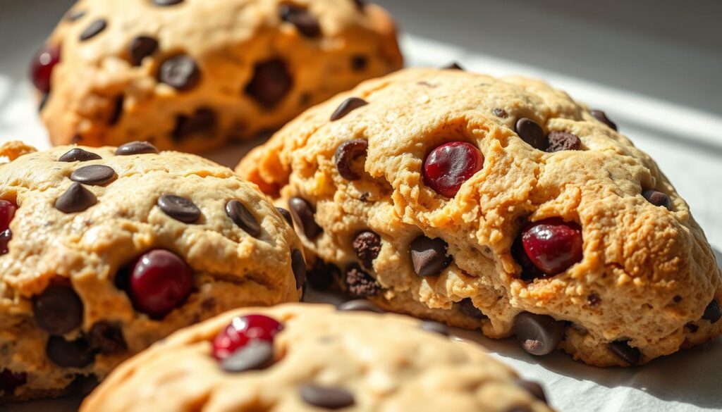 chocolate cherry scones nutritional benefits