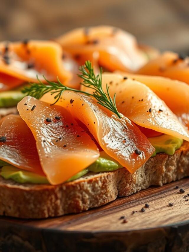 Try This Irresistible Smoked Salmon & Avocado Toast Today!