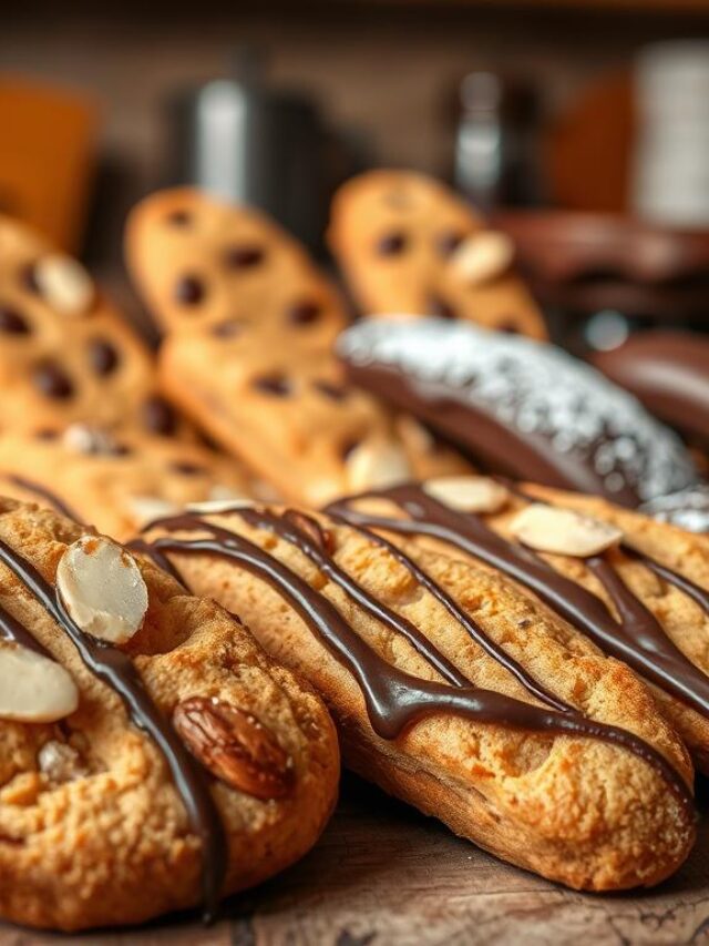 Chocolate Espresso Biscotti