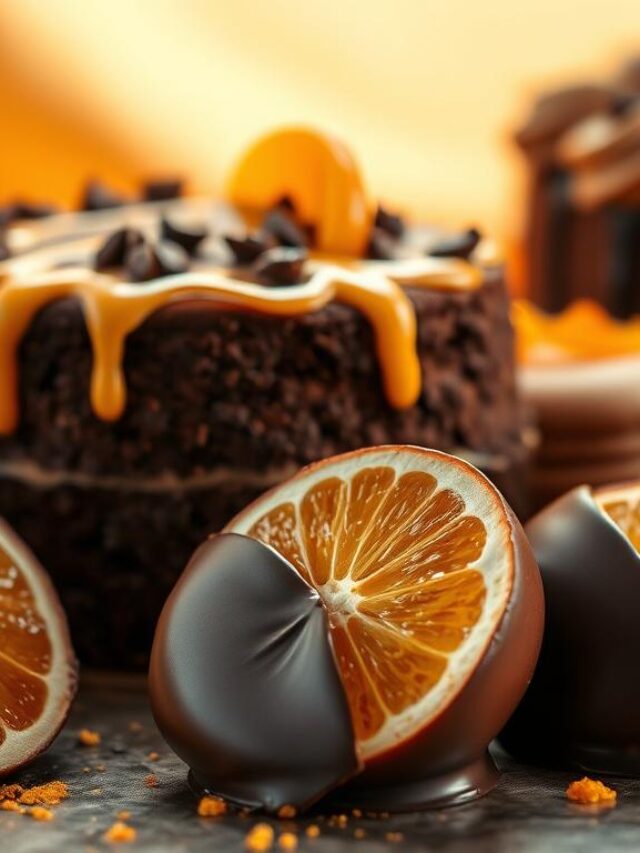 Chocolate-Dipped Orange Slices