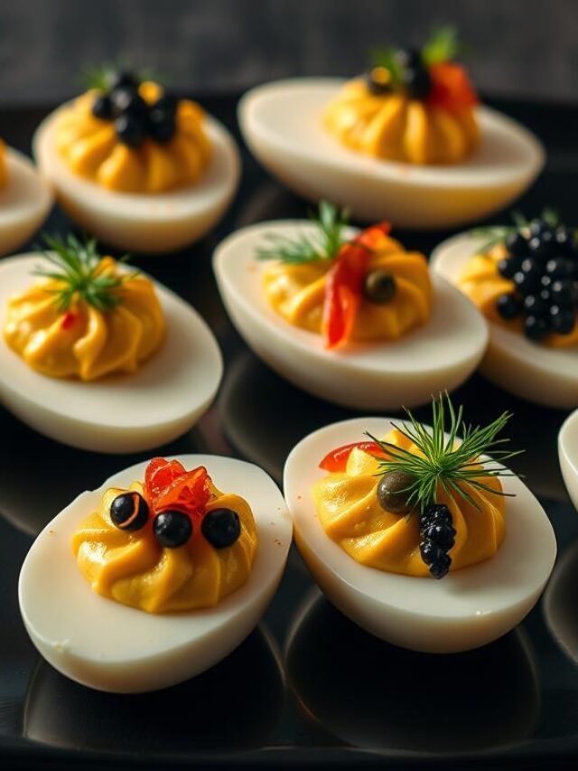 Fancy Deviled Eggs