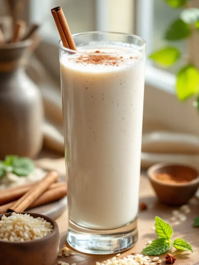 Homemade Horchata: Creamy Cinnamon Rice Drink