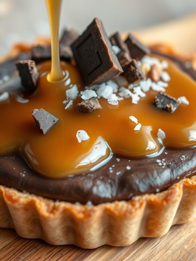 This Salted Caramel Chocolate Tart Is Pure Dessert Magic