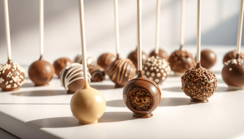 custom chocolate pops