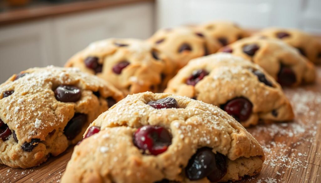 easy chocolate cherry scones recipe