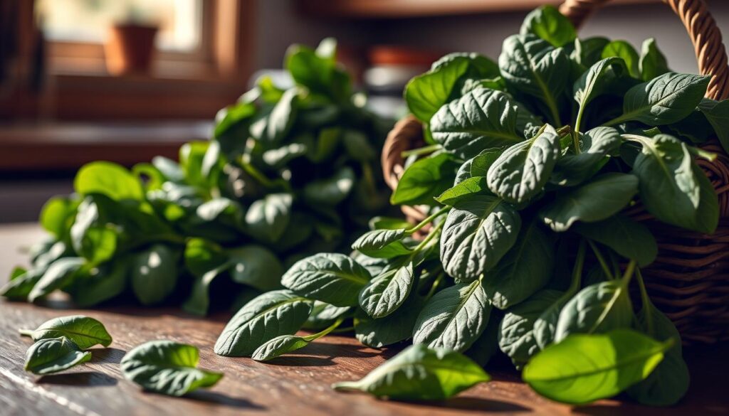 fresh spinach varieties