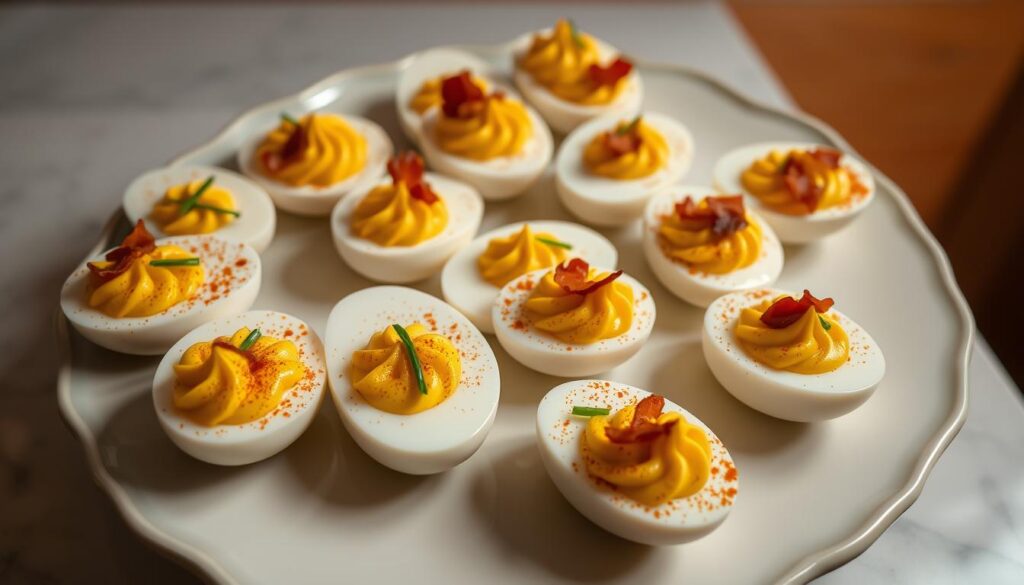 gourmet deviled eggs