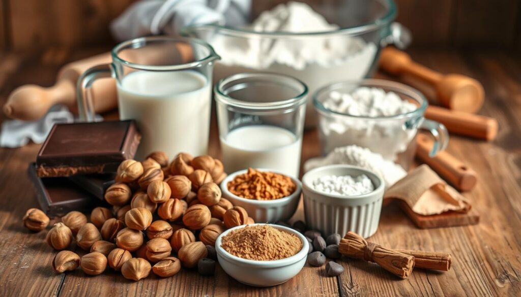 hazelnut chocolate babka ingredients