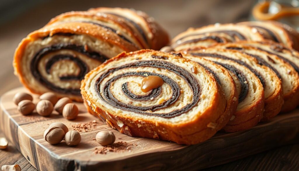 hazelnut chocolate swirl babka serving ideas