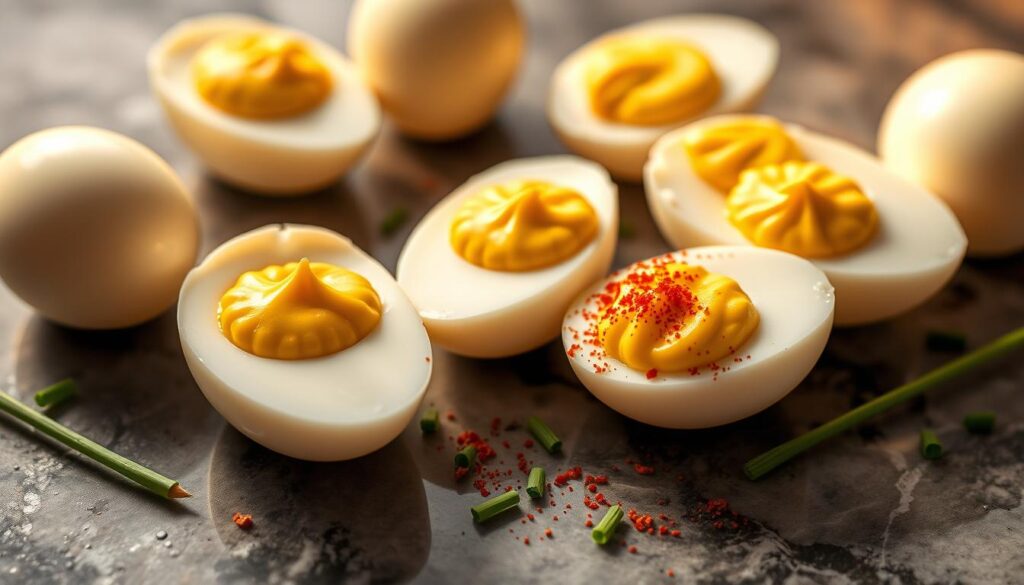 luxurious deviled eggs ingredients