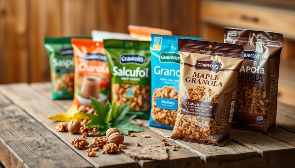 popular brands maple walnut granola