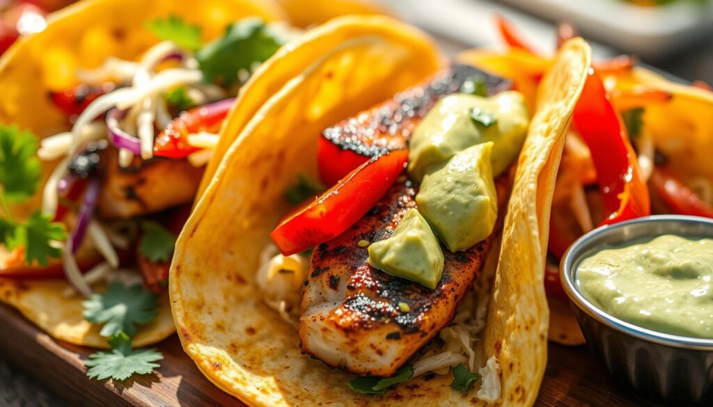 seafood tacos