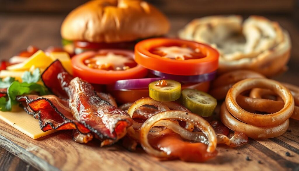 smash burger toppings