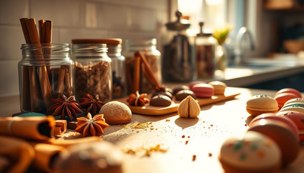 spices in sweet dishes