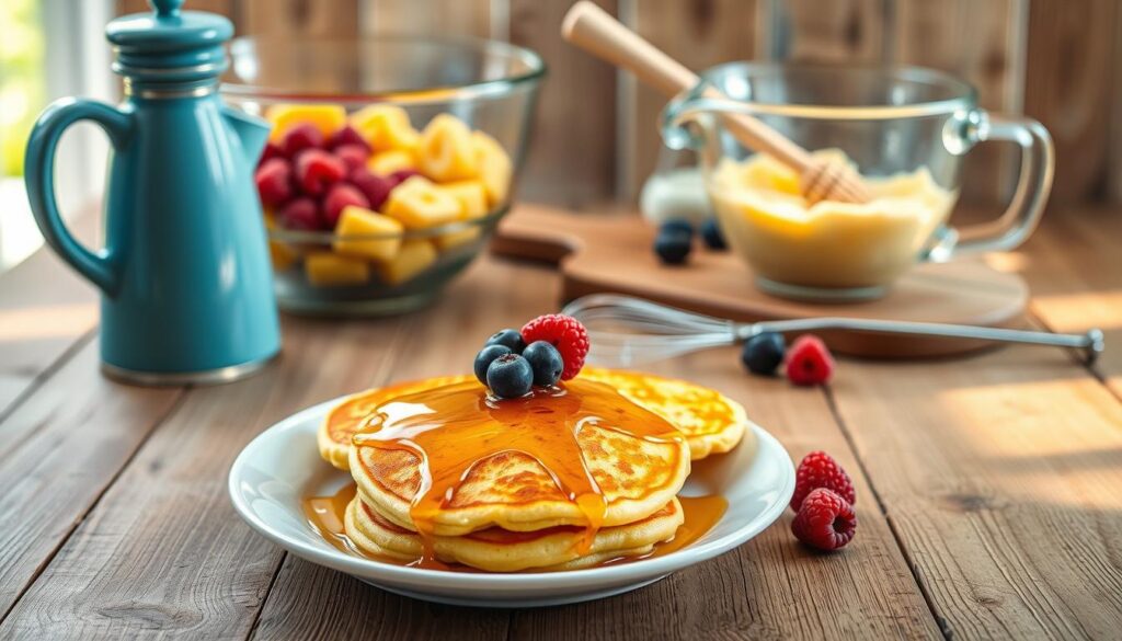 step-by-step recipe for homemade corn pancakes
