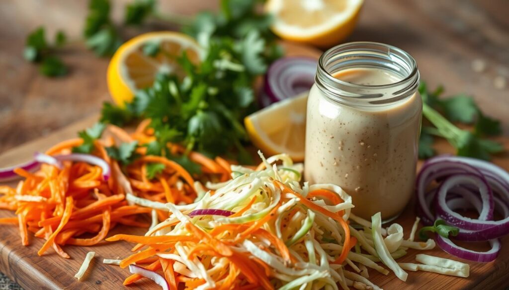 tahini slaw ingredients