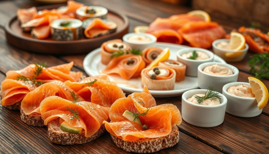 variations of smoked salmon recipe