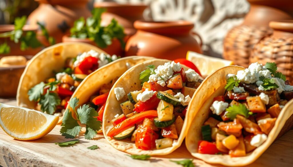 vegetarian tacos