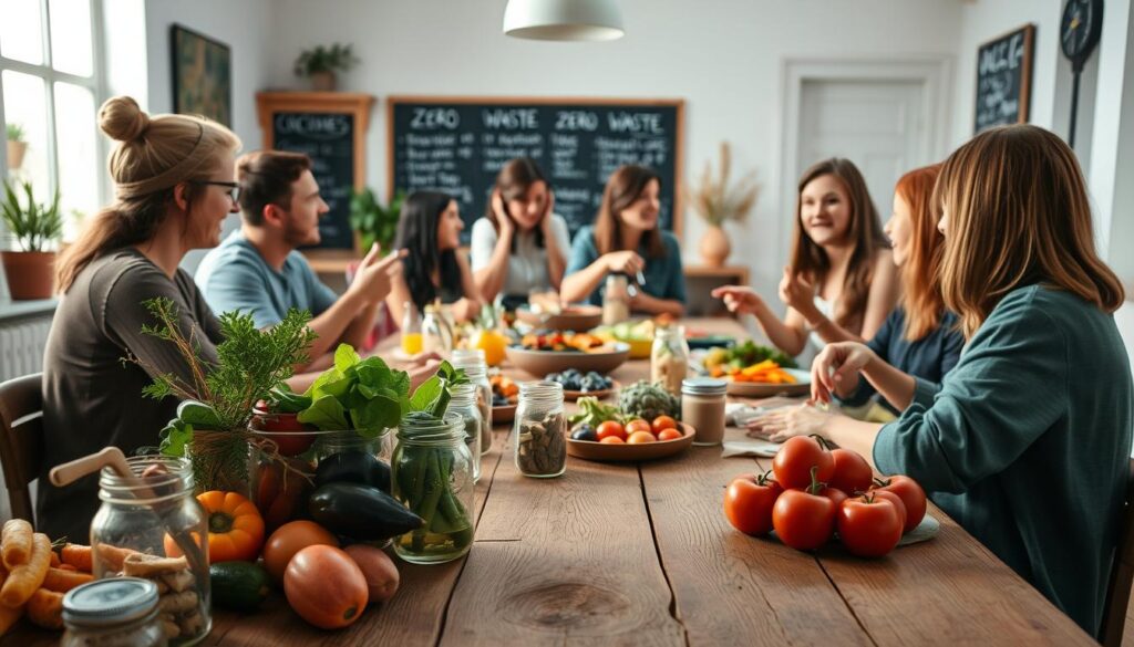 zero-waste cooking party
