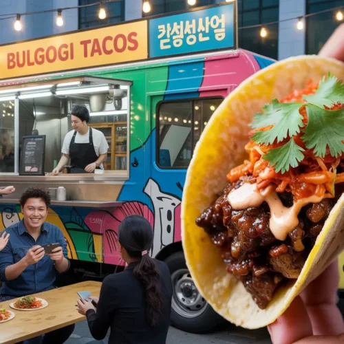 Korean-Mexican Bulgogi Tacos