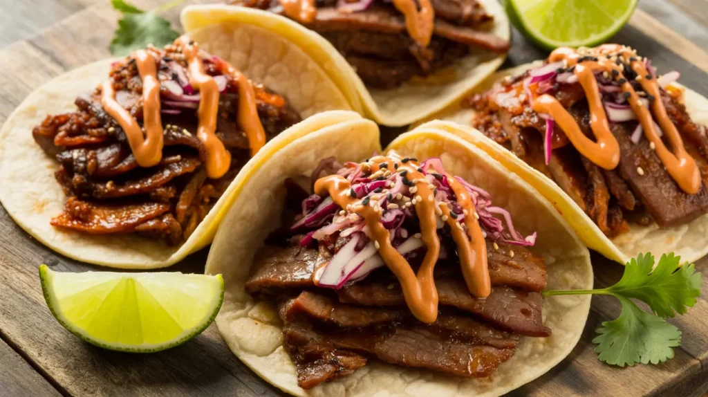 Korean-Mexican Bulgogi Tacos