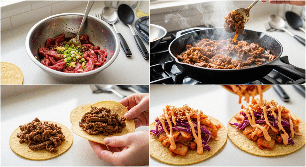 Bulgogi taco recipe